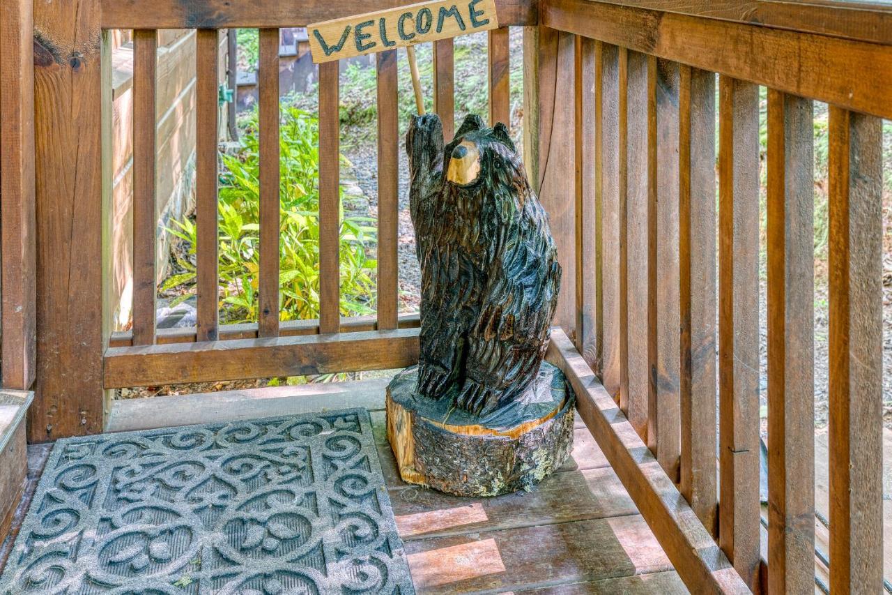 Secluded Sunrise Ridge-10 Min From Blue Ridge, King Beds, Hot Tub, 2 Porches, Fireplace Wood Burning, Mountain View, Cozy Luaran gambar